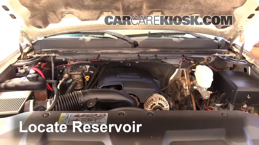 2008 Chevrolet Silverado 2500 HD LT 6.0L V8 Crew Cab Pickup (4 Door) Windshield Washer Fluid